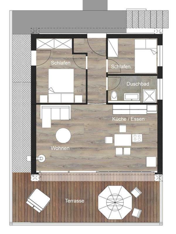 Petit-Chalet Am Hainer See Rötha エクステリア 写真